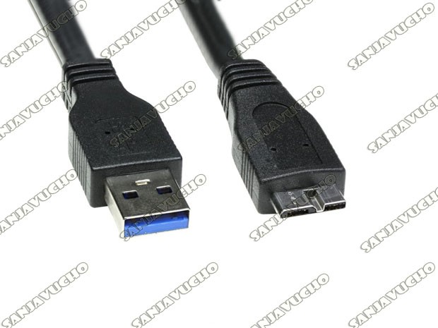 <* CABLE USB A MICRO USB 3.0 DE 1,20m